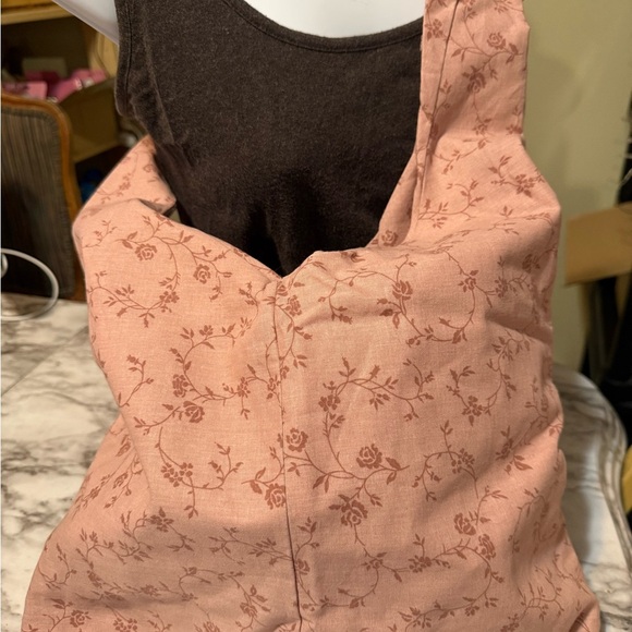 Floral Pink Tote Bag- Made collection by Lise Marie(me) - Picture 1 of 5